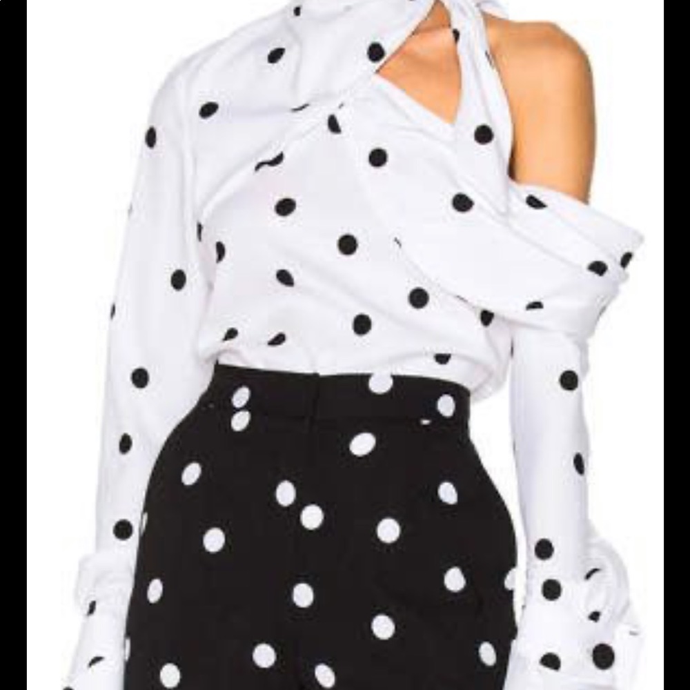 Monse polka dot blouse